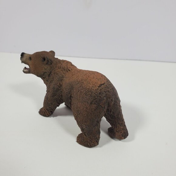 2012 Schleich Grizzly Bear 4" Growling Brown Am Limes D73527 - Picture 4 of 15